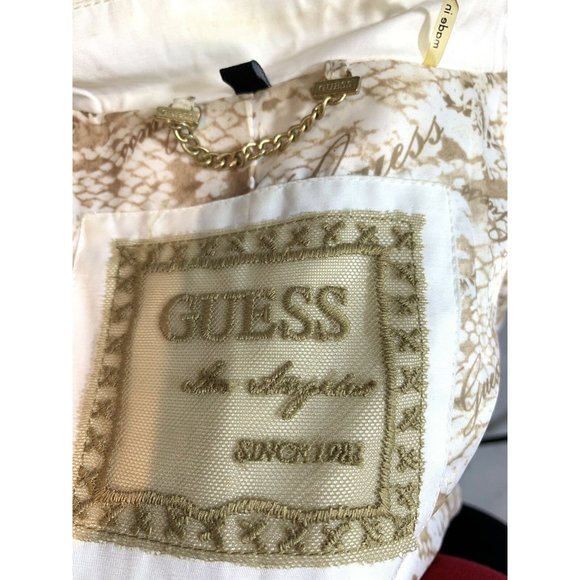 Guess Raincoat Size Large White Color For Women - Picture 9 of 10